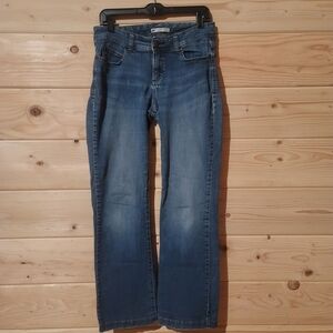 Vintage Lee Slendee Secret Lower On The Waist Women's Blue Jeans Size 31x30.5